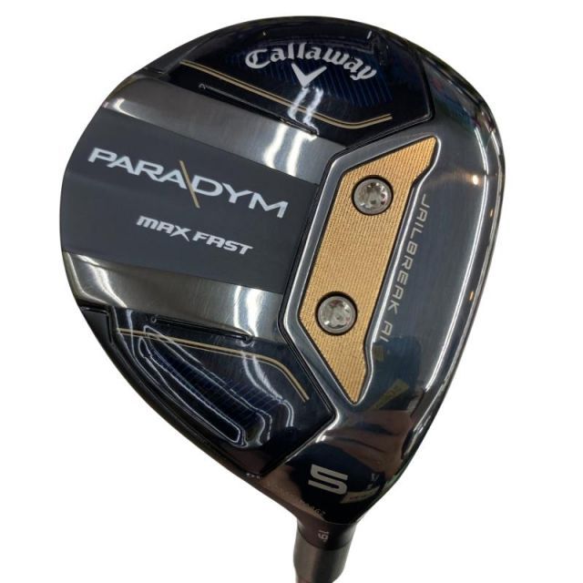 【中古】 キャロウェイ PARADYM MAX FAST 5W フェアウェイウッド FW SPEEDER NX 40 for CW(PARADYM FW) (フレックスSR) メンズ 男性用 右利き 右用 Cランク ゴルフクラブ