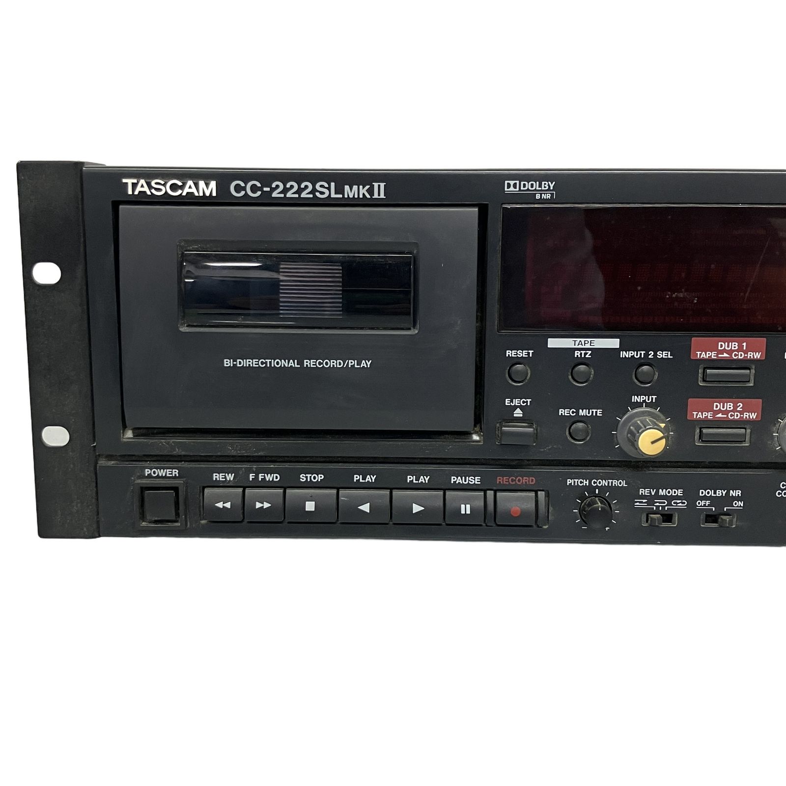 TASCAM Cカセットデッキ CDレコーダーCD-RC-222SL MK II / CD-RW録音
