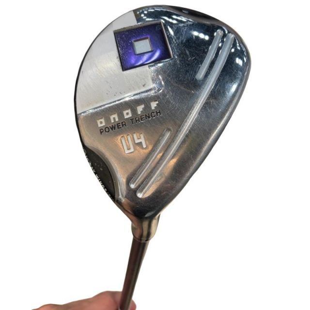 【中古】 ダイワ(グローブライド) ONOFF FAIRWAY WINGS(2021) U4 レディース ユーティリティ UT SMOOTH KICK LP-421U (フレックスL) レディース 女性用 右利き 右用 Cランク ゴルフクラブ