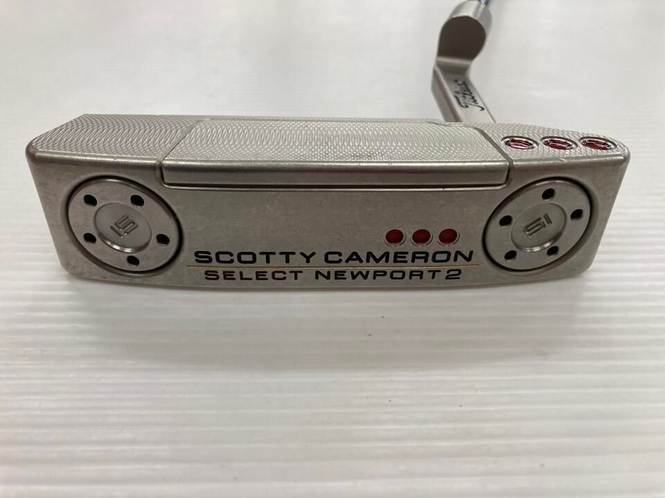 タイトリスト　SC SELECT NEWPORT 2 2018　パター　中古【最短即日発送】