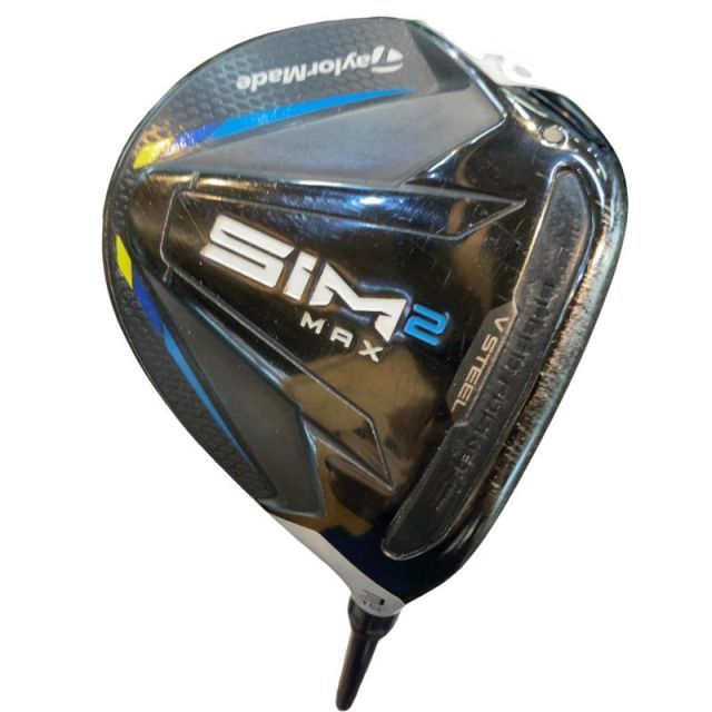 【中古】 テーラーメイド SIM2 MAX 3W フェアウェイウッド FW TENSEI BLUE TM50(SIM2 FW) (フレックスS) メンズ 男性用 右利き 右用 Cランク ゴルフクラブ