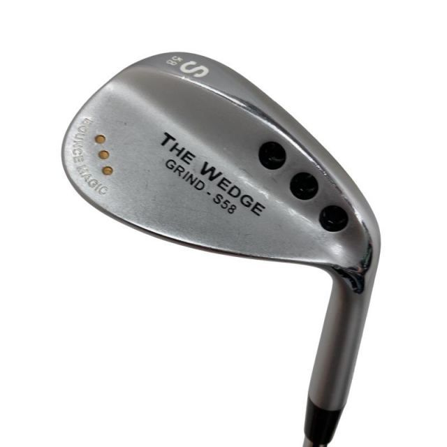 【中古】 ポートウィック THE・WEDGE BOUNCE MAGIC 58° ウェッジ WG リシャフト (フレックスその他) メンズ 男性用 右利き 右用 Cランク ゴルフクラブ