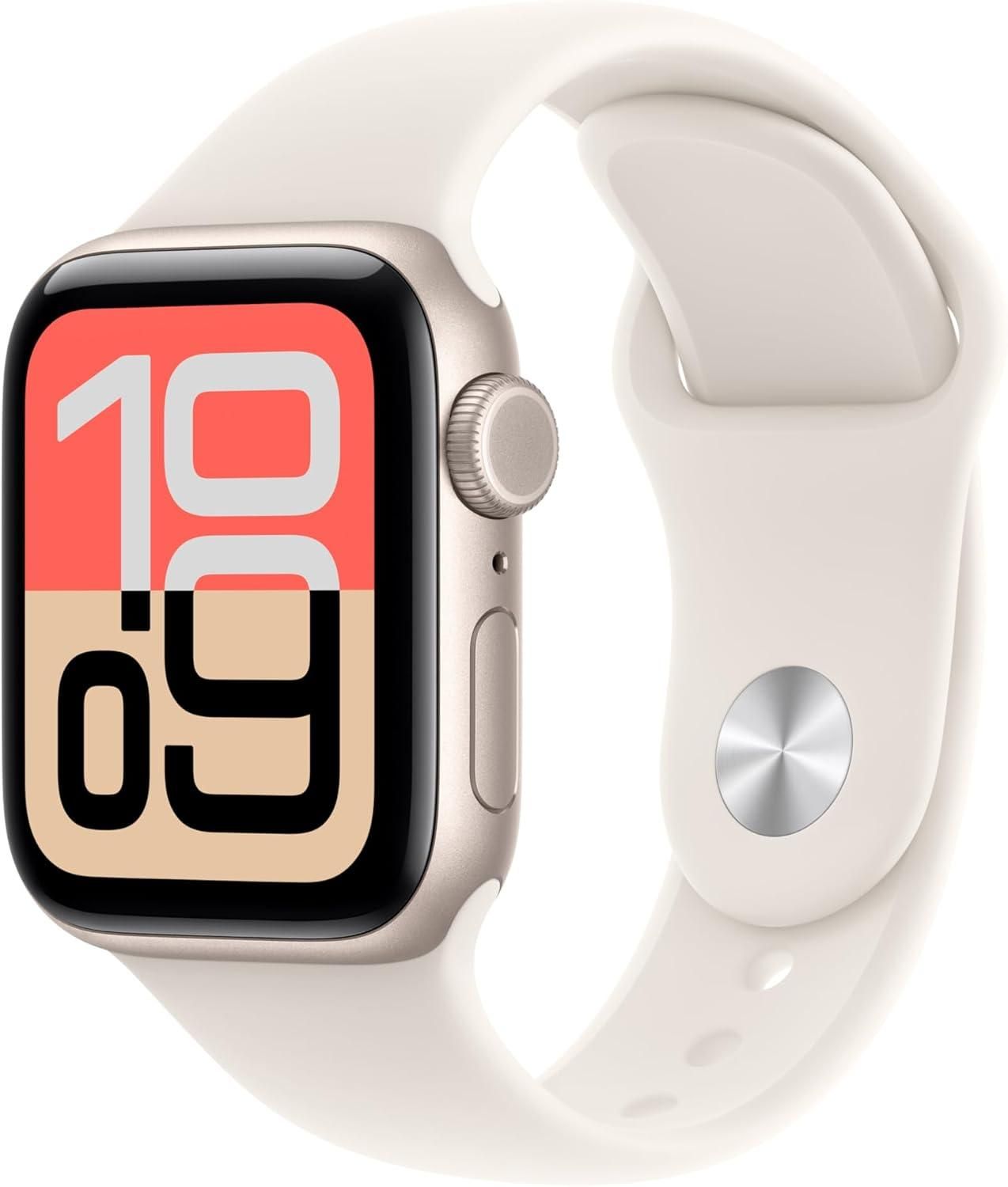 【新品・2営業日で発送】APPLE アップル Apple Watch SE 3 GPS+Cellularモデル 40mm MEP64J／A スターライト S／M