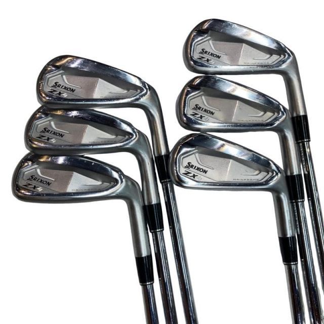 【中古】 ダンロップ SRIXON ZX4 Mk II 6S アイアンセット IR NS PRO 950GH neo DST (フレックスS) メンズ 男性用 右利き 右用 Cランク ゴルフクラブ