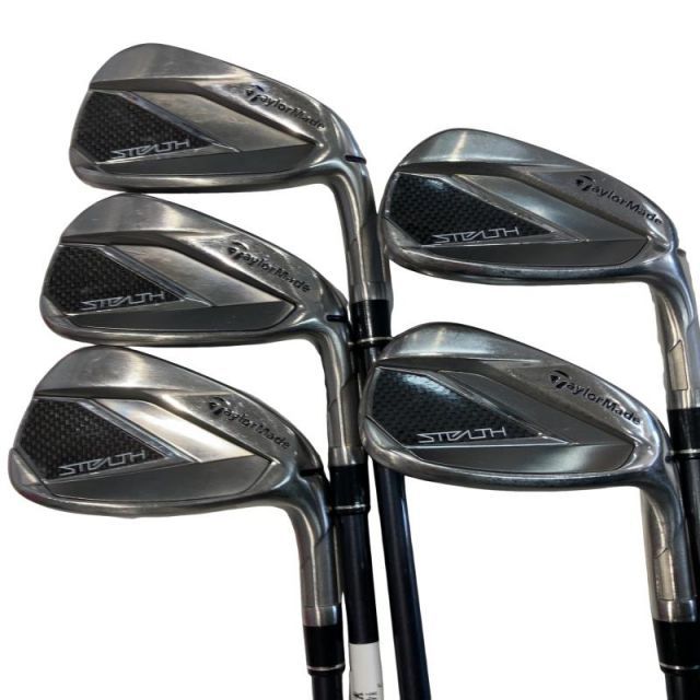 【中古】 テーラーメイド STEALTH 5S アイアンセット IR TENSEI RED TM60(STEALTH IR) (フレックスS) メンズ 男性用 右利き 右用 Cランク ゴルフクラブ