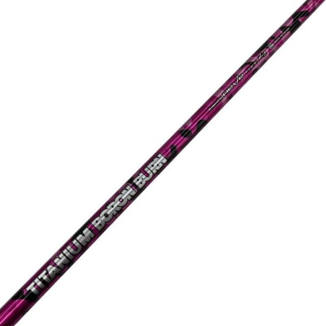 【中古】 ピンスリーブ付き(G400系) REVEドライバー用 シャフト REVE TITANIUM BORON BURN(ソリッドピンク) (フレックスその他)Bランク ゴルフクラブ