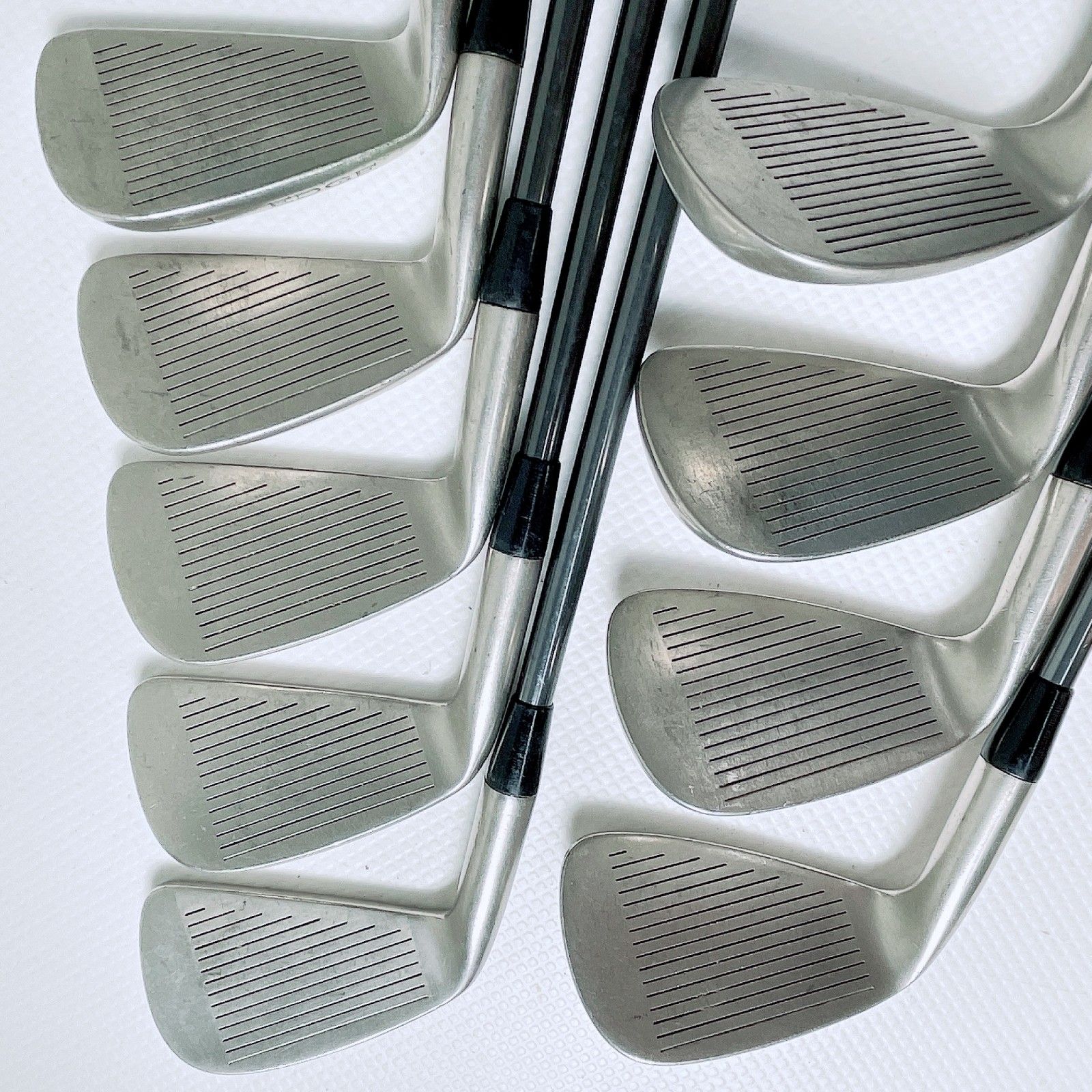 中古】ベン・ホーガン EDGE GCD 3-9I/PW/SW 9本 アイアン セット (Apex