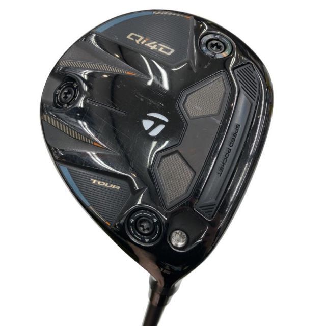【中古】 テーラーメイド Qi4D TOUR 3W フェアウェイウッド FW 純正特注シャフト (フレックスS) メンズ 男性用 右利き 右用 Cランク ゴルフクラブ