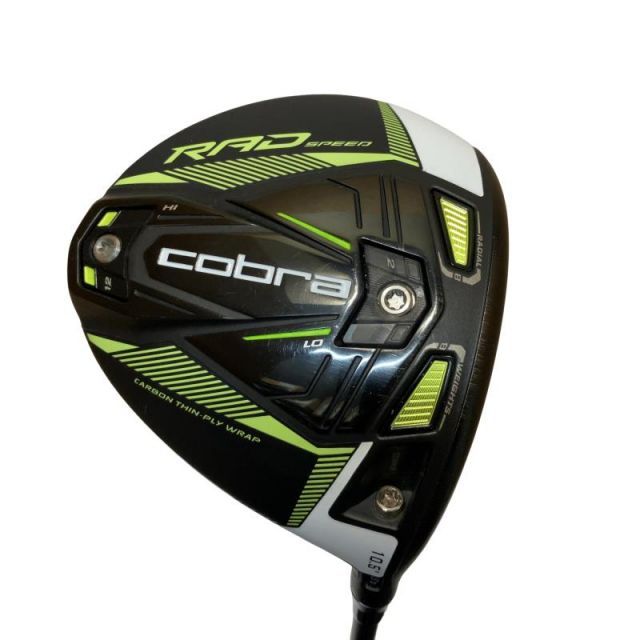 【中古】 コブラ KING RADSPEED 10.5°(イエロー) ドライバー DR 純正特注シャフト (フレックスS) メンズ 男性用 右利き 右用 Cランク ゴルフクラブ