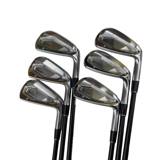【中古】 ダンロップ SRIXON ZXi5 6S アイアンセット IR Diamana ZXi 70 for IRON (フレックスS) メンズ 男性用 右利き 右用 Cランク ゴルフクラブ