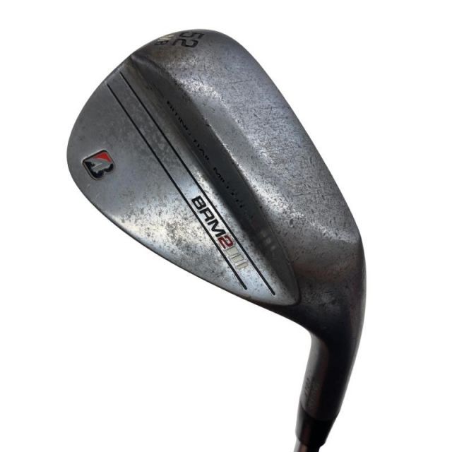 【中古】 ブリヂストン BRIDGESTONE BRM2 ノーメッキ 52°/08°M ウェッジ WG 純正特注シャフト (フレックスX) メンズ 男性用 右利き 右用 Cランク ゴルフクラブ