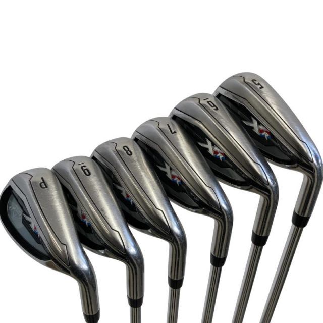 【中古】 キャロウェイ XR 6S アイアンセット IR NS PRO 950GH (フレックスS) メンズ 男性用 右利き 右用 Dランク ゴルフクラブ
