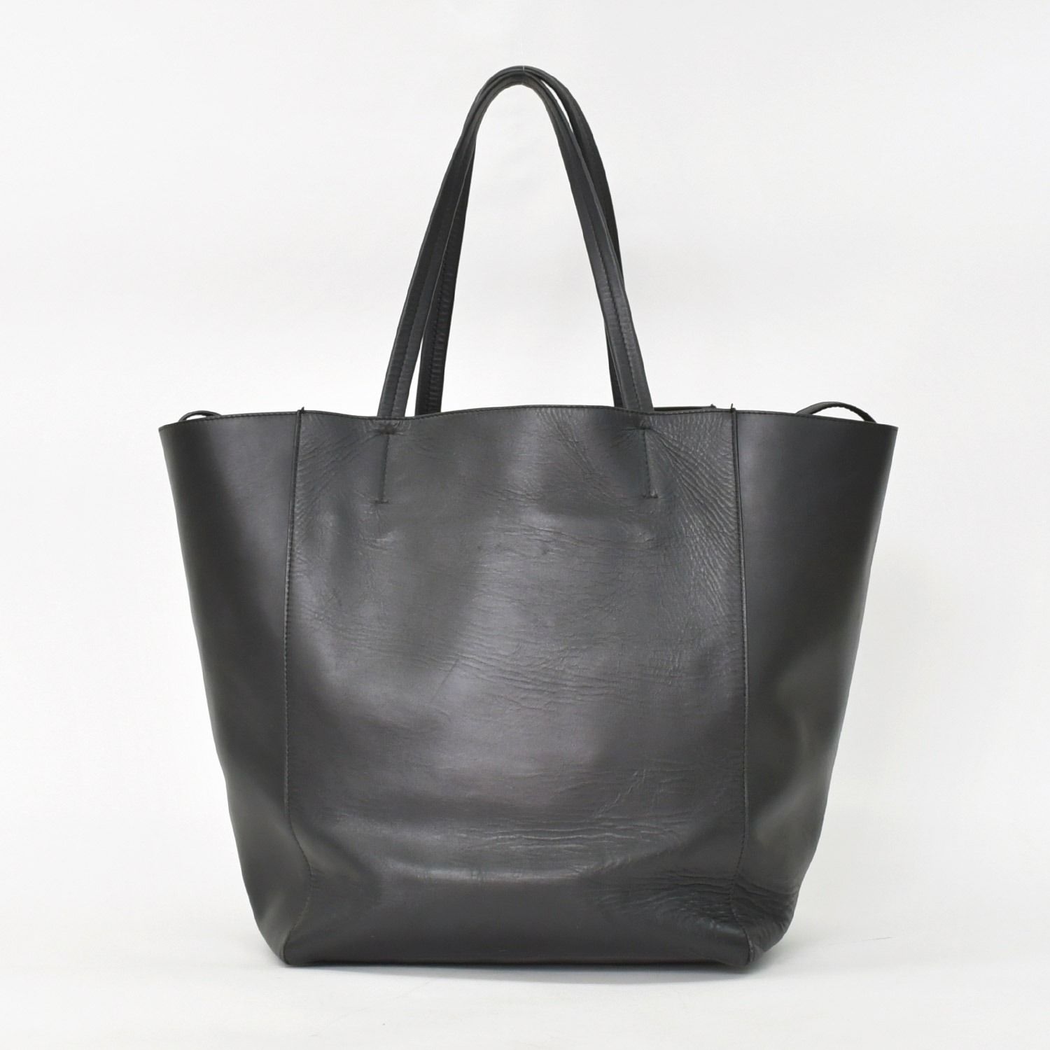 CELINE セリーヌ ホリゾンタルカバ レザートートバッグ フィービー期 