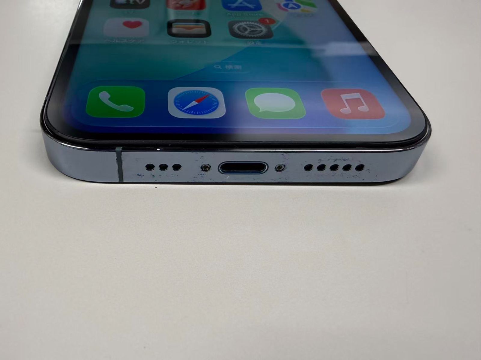 電池100%SIMフリー iPhone13 Pro 2568GB シエラブルー ジャンク品