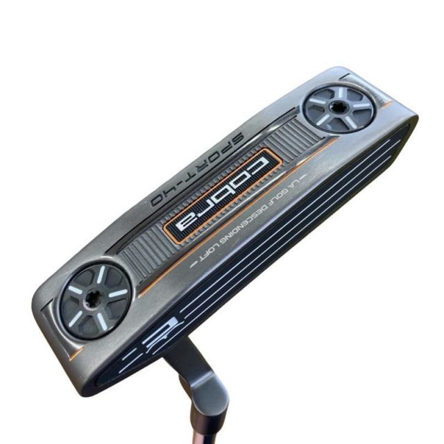 【中古】 コブラ KING SPORT-40(2024) クランクネック 34インチ パター PT スチール (フレックスその他) メンズ 男性用 右利き 右用 Cランク ゴルフクラブ