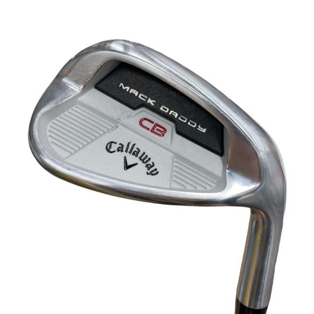 【中古】 キャロウェイ MACK DADDY CB クロムメッキ 48°/10° ウェッジ WG 純正特注シャフト (フレックスS) メンズ 男性用 右利き 右用 Cランク ゴルフクラブ