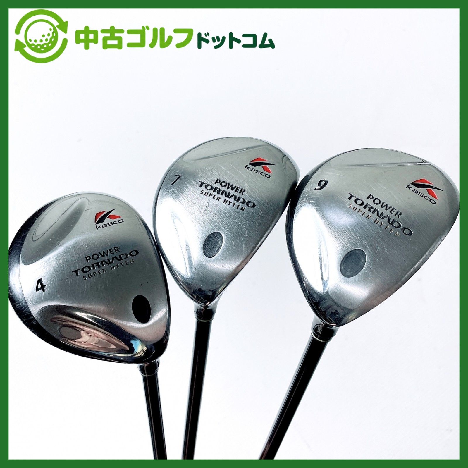 【中古】キャスコ POWER TORNADO 4W/7W 23° フェアウェイウッド 単品 (E-spec)【R】