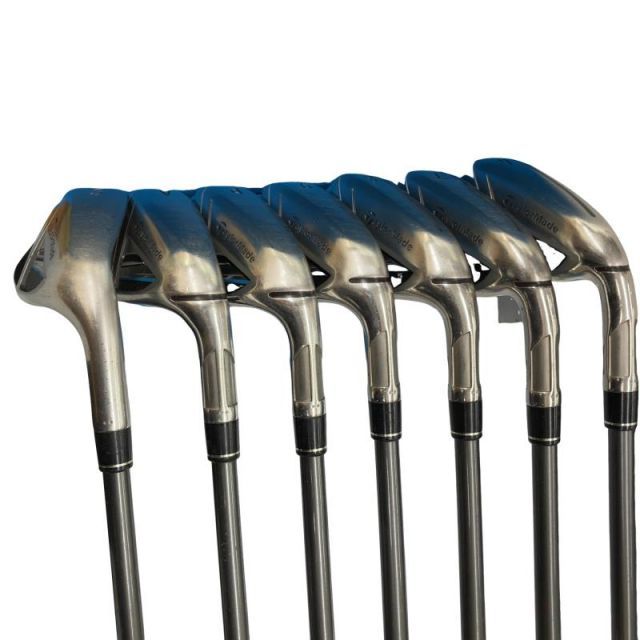 【中古】 テーラーメイド SIM MAX 7S アイアンセット IR TENSEI BLUE TM60(IR) (フレックスS) メンズ 男性用 右利き 右用 Cランク ゴルフクラブ