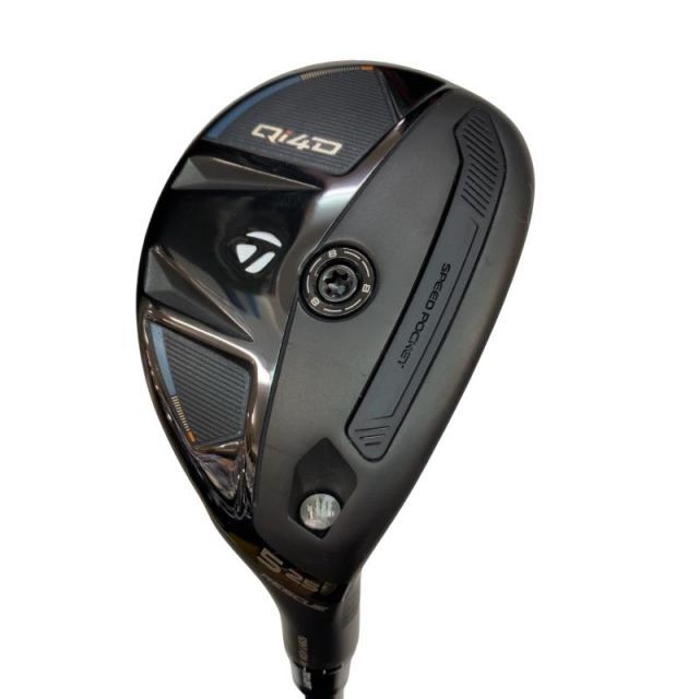 【中古】 テーラーメイド Qi4D U5 ユーティリティ UT REAX 75(Qi4D UT) (フレックスS) メンズ 男性用 右利き 右用 Bランク ゴルフクラブ