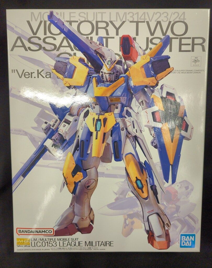 BANDAI SPIRITS MG 1/100 バンダイナムコ版 V2アサルトバスターガンダム Ver.Ka