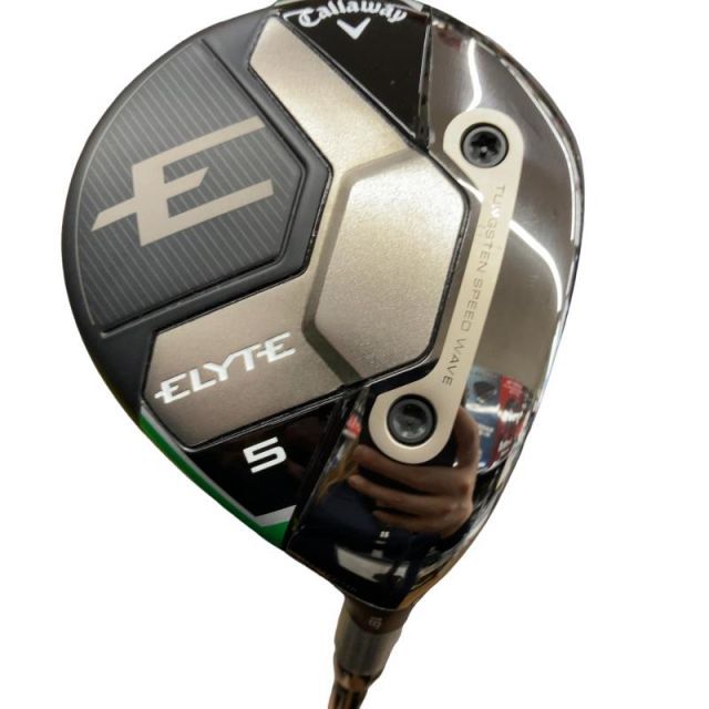 【中古】 キャロウェイ ELYTE 5W フェアウェイウッド FW VENTUS GREEN 50 for CW(ELYTE FW) (フレックスS) メンズ 男性用 右利き 右用 Bランク ゴルフクラブ