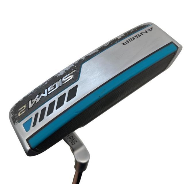 【中古】 ピン SIGMA 2 ANSER プラチナム(長さ調整機能付き)(PP58) パター PT スチール (フレックスその他) メンズ 男性用 右利き 右用 Cランク ゴルフクラブ