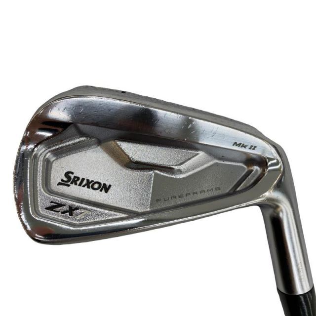 【中古】 ダンロップ SRIXON ZX7 Mk II 6S アイアンセット IR 純正特注シャフト (フレックスS) メンズ 男性用 右利き 右用 Cランク ゴルフクラブ