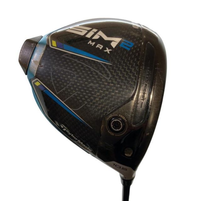 【中古】 テーラーメイド SIM2 MAX 10.5° ドライバー DR TENSEI BLUE TM50(SIM2 DR) (フレックスR) メンズ 男性用 右利き 右用 Dランク ゴルフクラブ