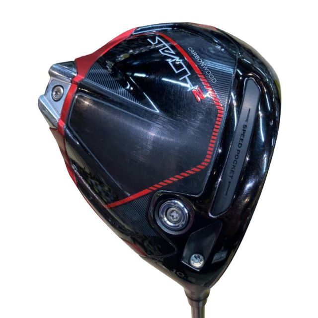 【中古】 テーラーメイド STEALTH2 10.5° ドライバー DR TENSEI RED TM50(STEALTH DR) (フレックスS) メンズ 男性用 右利き 右用 Cランク ゴルフクラブ