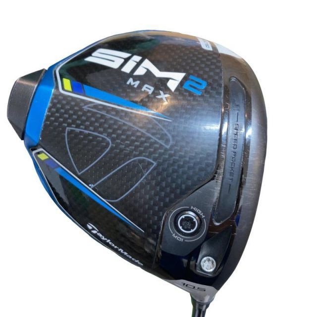 【中古】 テーラーメイド SIM2 MAX 10.5° ドライバー DR TENSEI BLUE TM50(SIM2 DR) (フレックスS) メンズ 男性用 右利き 右用 Cランク ゴルフクラブ