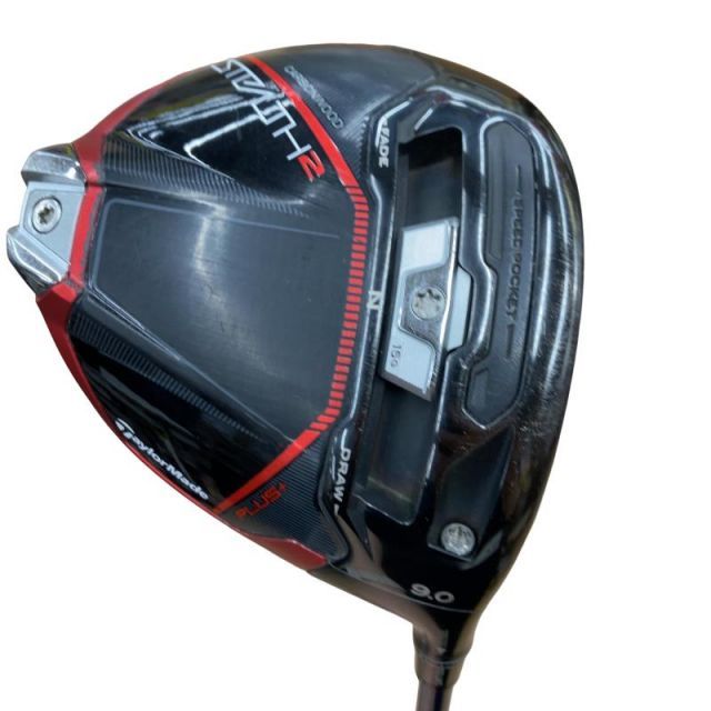【中古】 テーラーメイド STEALTH2 PLUS 9° ドライバー DR リシャフト (フレックスその他) メンズ 男性用 右利き 右用 Cランク ゴルフクラブ