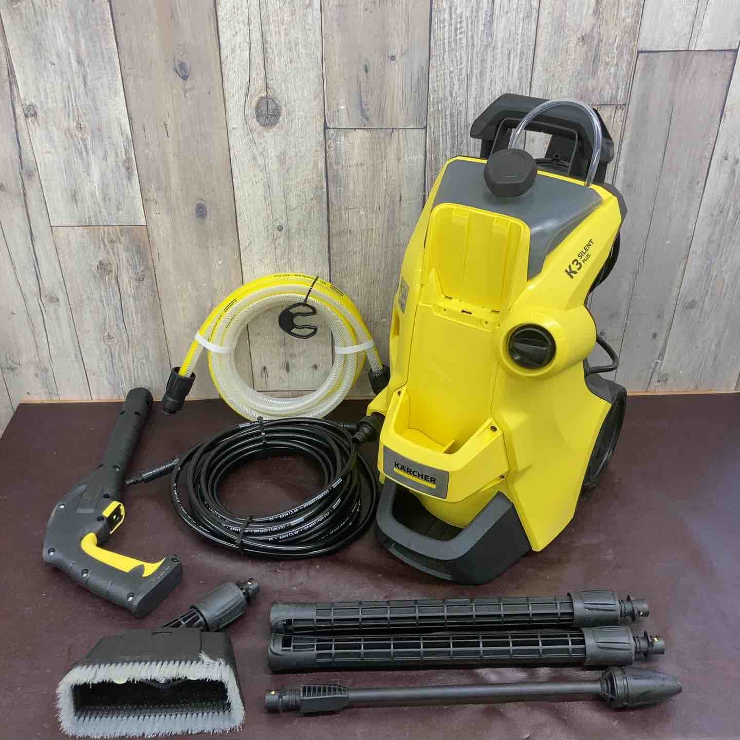 【中古品】ケルヒャー(Karcher)高圧洗浄機 K 3 サイレント プラス ベランダ(50Hz) 1.603-202.0【東大和店】