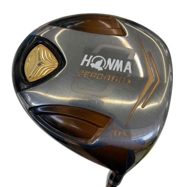 【中古】 本間ゴルフ HONMA ZERO460x 10.5° ドライバー DR 3S ARMRQX 47(ドライバー) (フレックスR) メンズ 男性用 右利き 右用 Cランク ゴルフクラブ