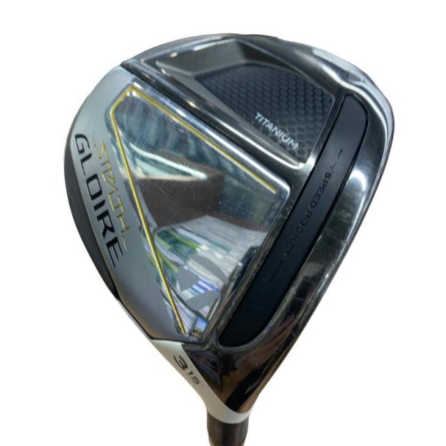 【中古】 テーラーメイド STEALTH GLOIRE 3W フェアウェイウッド FW SPEEDER NX for TM(FW) (フレックスSR) メンズ 男性用 右利き 右用 Cランク ゴルフクラブ