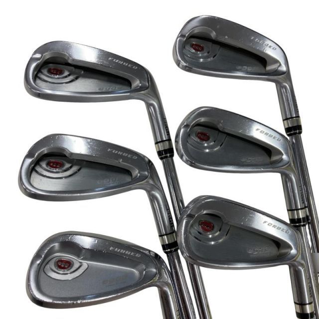 【中古】 プロギア egg PF(2017) 6S アイアンセット IR スチール (フレックスR) メンズ 男性用 右利き 右用 Cランク ゴルフクラブ