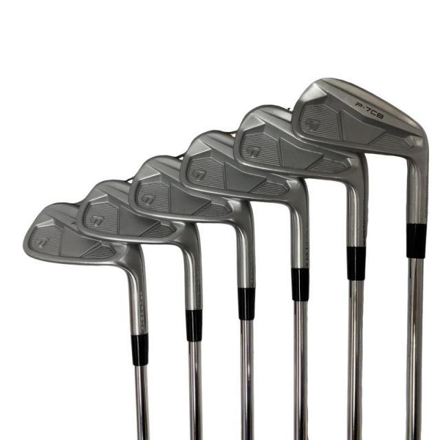 【中古】 テーラーメイド Taylor Made P・7CB(2024) 8S アイアンセット IR Dynamic Gold MID 115 (フレックスS) メンズ 男性用 右利き 右用 Cランク ゴルフクラブ