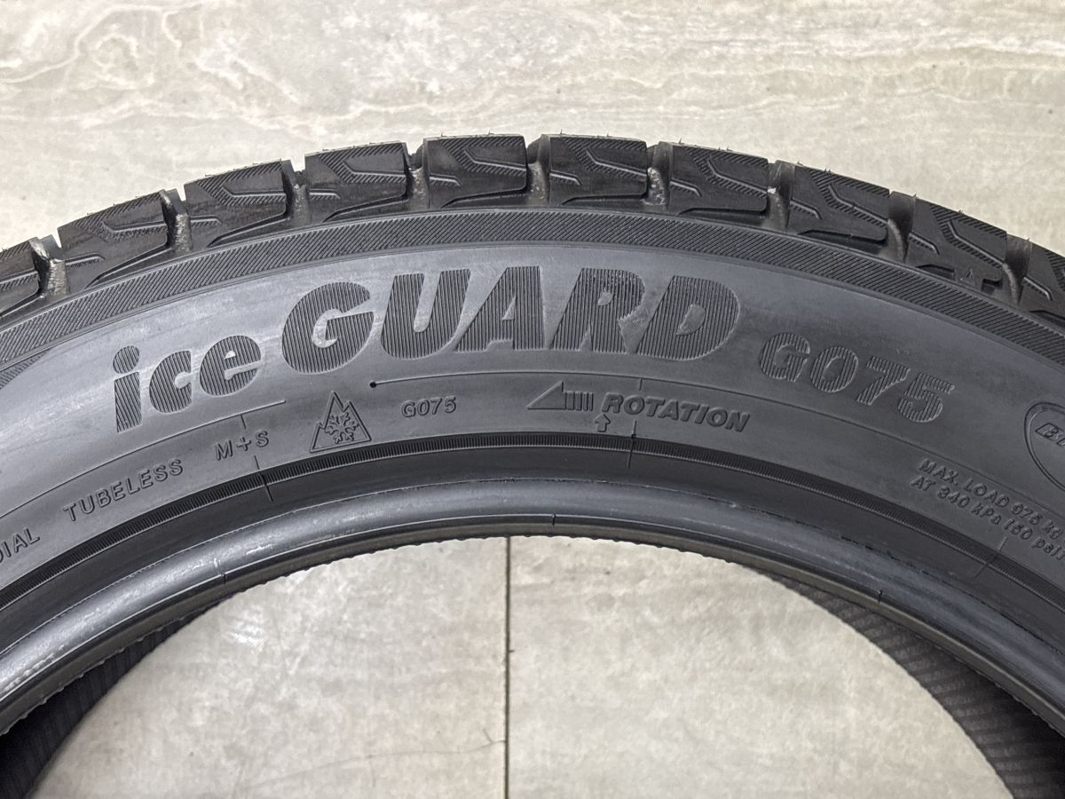 バリ溝】ヨコハマ アイスガード G075 255/50R19 4本セット ポルシェ