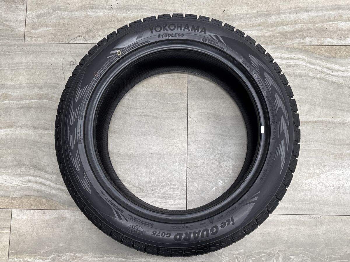 バリ溝】ヨコハマ アイスガード G075 255/50R19 4本セット ポルシェ