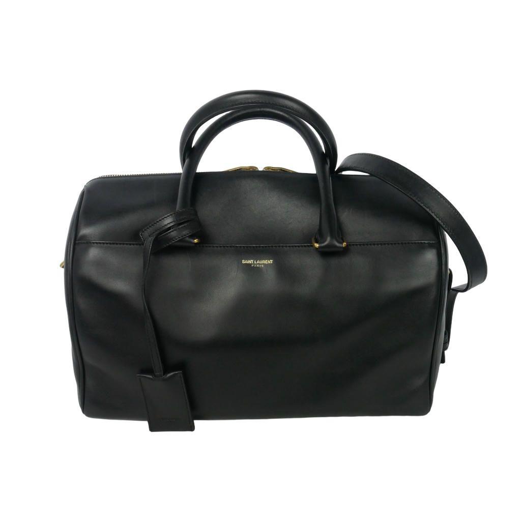 サンローラン パリ SAINT LAURENT PARIS ダッフル６ミニボストン ショルダーバッグ 2WAY 黒 ブラック