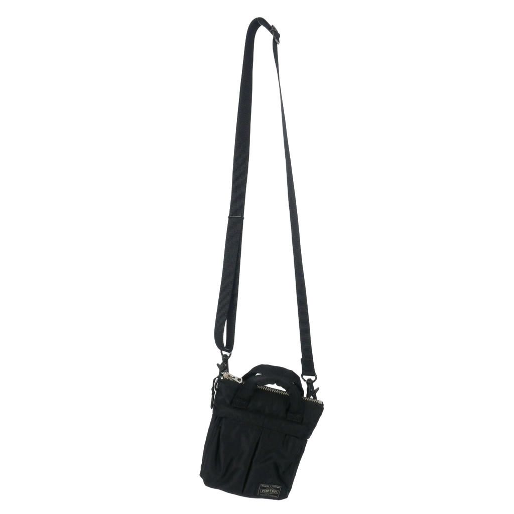 ポーター PORTER HOWL ヘルメットバッグ ミニ ショルダーバッグ 黒 ブラック