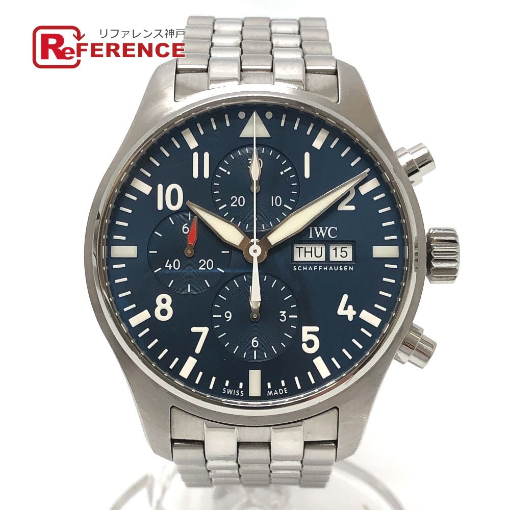 IWC SCHAFFHAUSEN アイダブリューシー シャフハウゼン 腕時計 パイロットウォッチ プティ プランス IW377717 SS シルバー