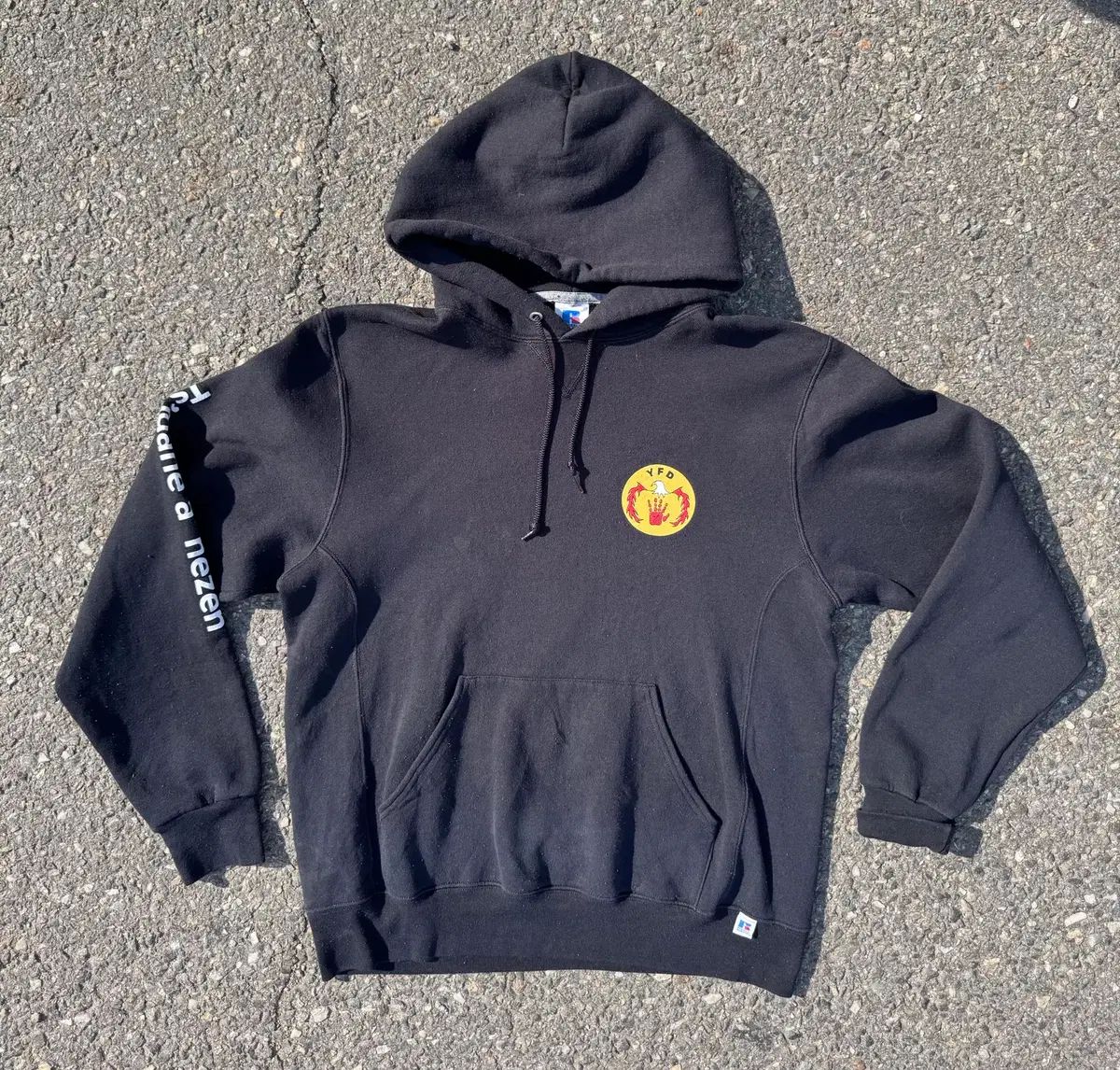 ヴィンテージ ラッセル WHO フード Tシャツ M 795