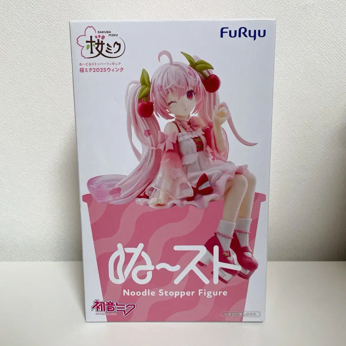 新品) 初音ミク ヌードル ストッパー さくらミク フィギュア ゲーム