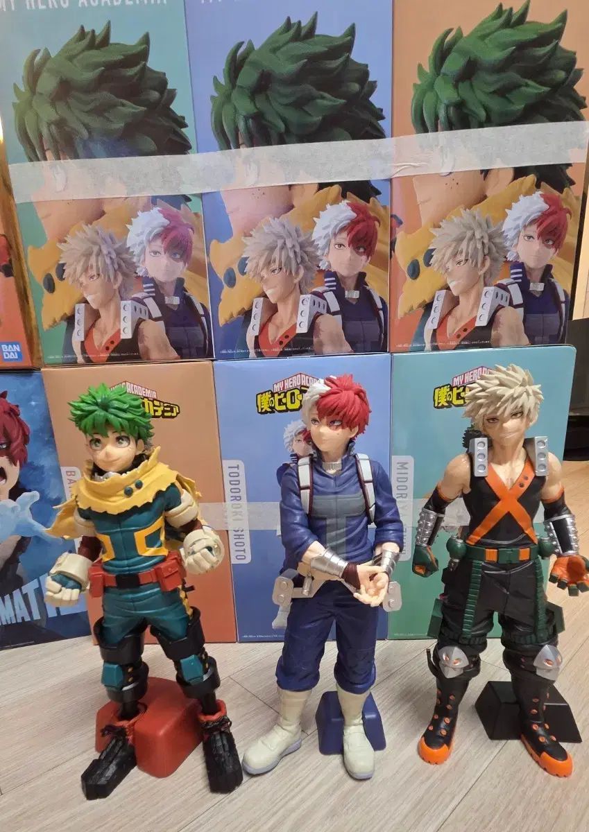 僕のヒーローアカデミア信号機トリオセット シーズン8 フィギュア出品 (未開封)