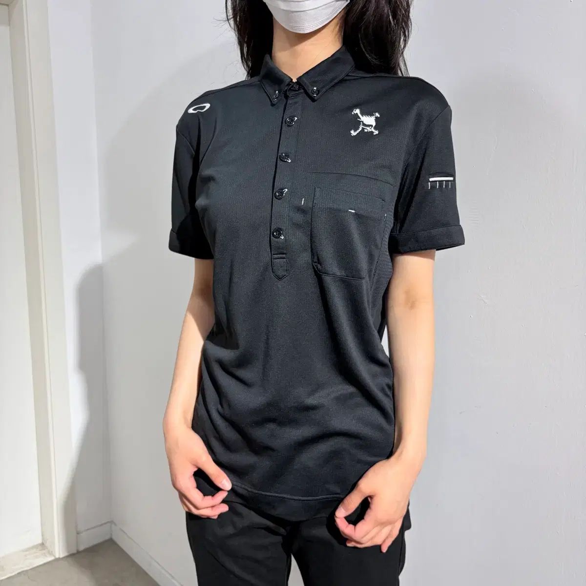 オークリー スカル ドクロ パンク ブラック 半袖 Tシャツ