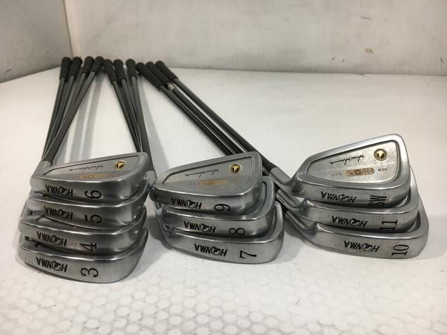 返品OK 【中古ゴルフクラブ】(10本セット)ホンマ NEW BIG-LB H&Fキャビティ SK500シャフト 3~10.11.S 返品OK 【中古ゴルフクラブ】(10本セット)ホンマ NEW BIG-LB H&Fキャビティ SK500シャフト 3~10.11.S