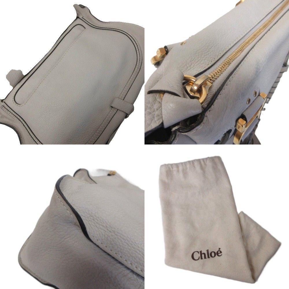 クロエ CHLOE Marcie マーシー ハンドバッグ 2WAY グレインレザー 