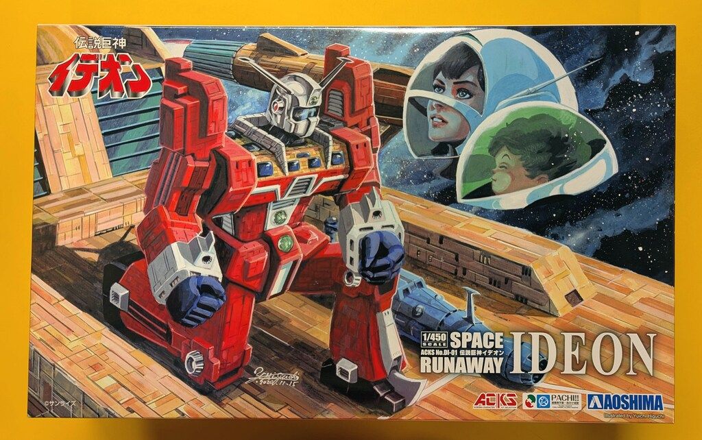 アオシマ ACKS 伝説巨神イデオン 外スリーブ付