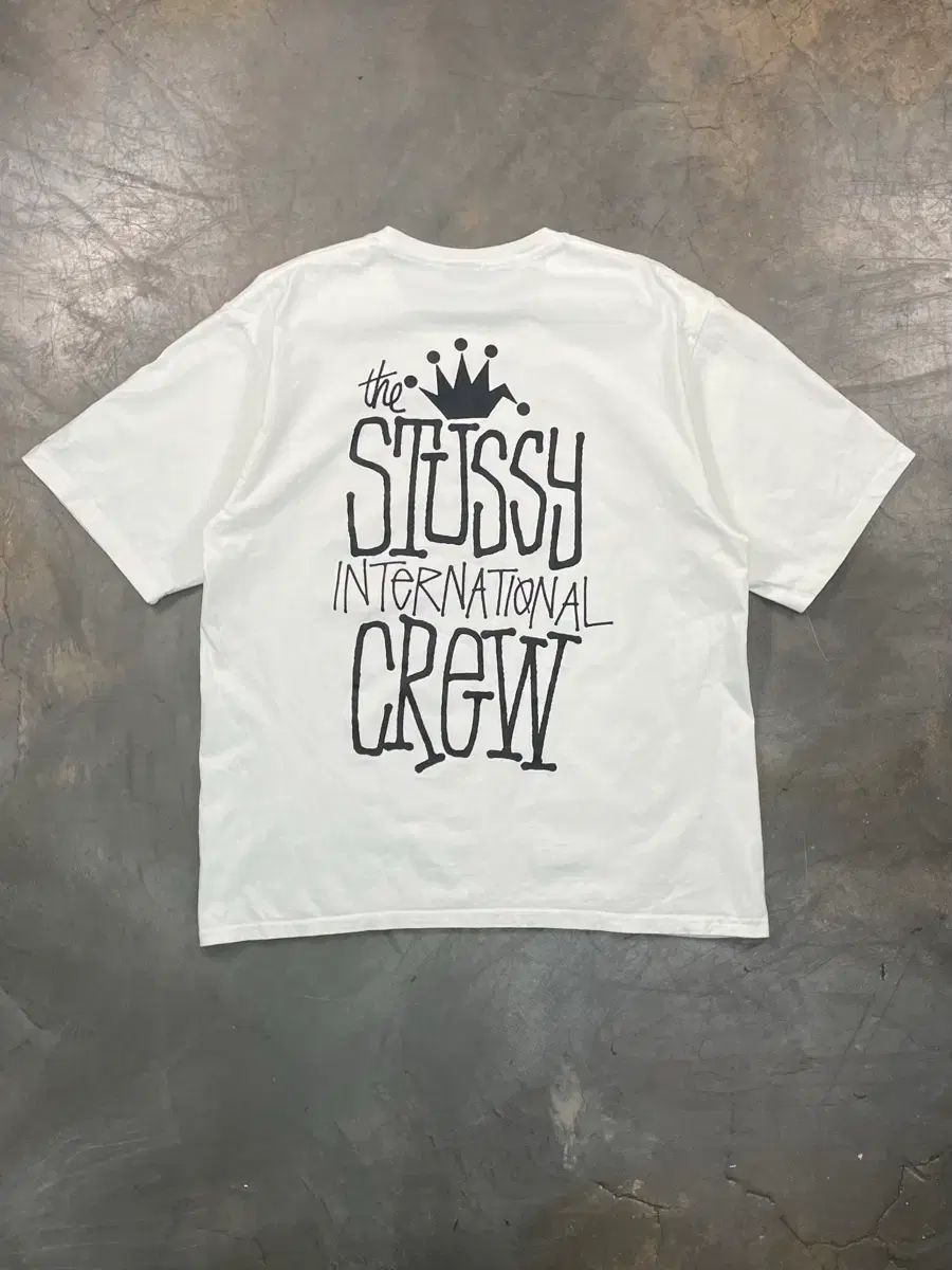 STUSSY クラウン インターナショナル PIGMENT ピグメント ダイド 半袖 Tシャツ