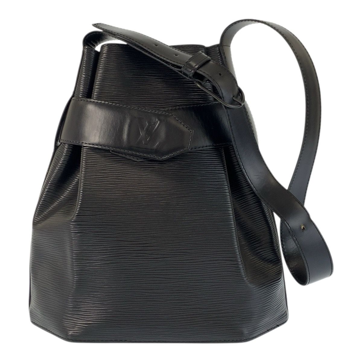 美品 LOUIS VUITTON ルイヴィトン エピ サックデポールPM ブラック 黒 